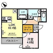 大阪府大阪市住吉区万代5丁目（賃貸アパート1LDK・2階・40.76㎡） その2