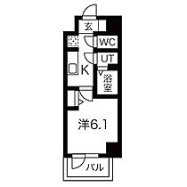 大阪府大阪市東住吉区桑津3丁目（賃貸マンション1K・10階・22.80㎡） その2