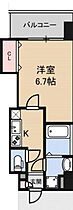 大阪府大阪市東住吉区田辺2丁目（賃貸マンション1K・8階・23.64㎡） その2