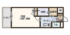 大阪府大阪市西成区千本中1丁目（賃貸マンション1K・2階・26.40㎡） その2