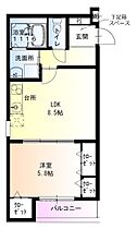 大阪府大阪市住吉区山之内3丁目（賃貸アパート1LDK・3階・37.32㎡） その2