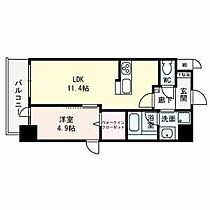 大阪府大阪市西成区花園南2丁目（賃貸マンション1LDK・8階・40.41㎡） その2