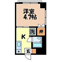 花丘ヒルズ 407 ｜ 長崎県長崎市花丘町9-18（賃貸マンション1K・4階・18.23㎡） その2