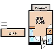 ラヴィエベール 204 ｜ 長崎県長崎市辻町15-18（賃貸アパート1R・2階・19.80㎡） その2