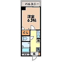 フレイグランス本原 402 ｜ 長崎県長崎市本原町30-16（賃貸マンション1K・4階・22.95㎡） その2