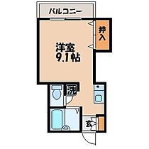 パージュ弐番館 203 ｜ 長崎県長崎市石神町1-14（賃貸アパート1R・2階・21.87㎡） その2