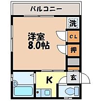 コーポいわもと 101 ｜ 長崎県長崎市本原町27-10（賃貸マンション1K・1階・24.30㎡） その2