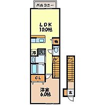 サンモールヒルズ（小船越町） 202 ｜ 長崎県諫早市小船越町930-17（賃貸アパート1LDK・2階・42.37㎡） その2