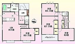 南向きにつき陽当たり良好 魚住町西岡5期 新築8棟 F号棟