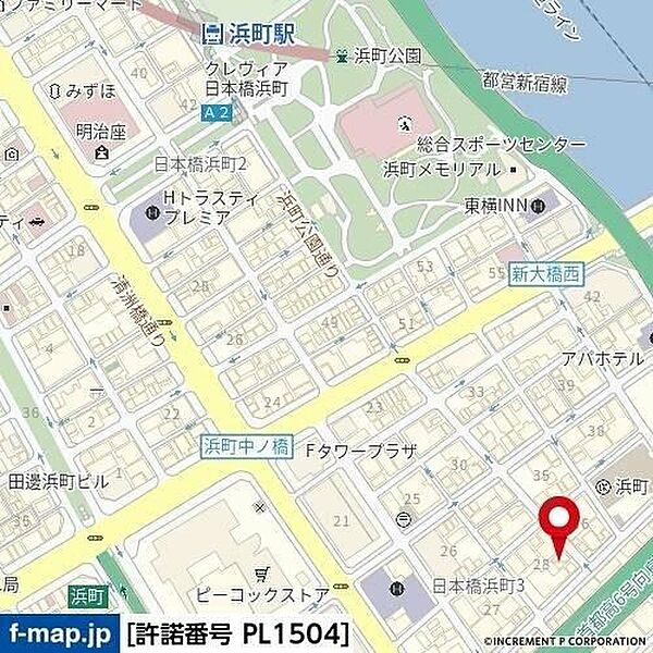 ドルチェ日本橋浜町・弐番館 ｜東京都中央区日本橋浜町3丁目(賃貸マンション1K・10階・21.04㎡)の写真 その26