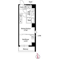 グランパセオ日本橋イースト  ｜ 東京都中央区日本橋馬喰町2丁目5-1（賃貸マンション1DK・6階・29.28㎡） その2