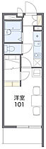 レオパレスエーデル菱屋西  ｜ 大阪府東大阪市菱屋西2丁目（賃貸マンション1K・2階・20.81㎡） その2