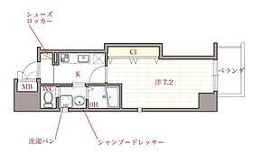 大阪府吹田市広芝町（賃貸マンション1K・11階・26.44㎡） その2