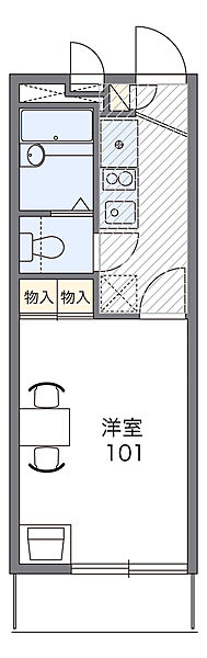 レオパレスクレベール ｜兵庫県尼崎市次屋2丁目(賃貸マンション1K・3階・19.87㎡)の写真 その2