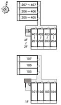 レオパレス東山山麓  ｜ 京都府京都市東山区今熊野日吉町（賃貸マンション1K・3階・20.81㎡） その3