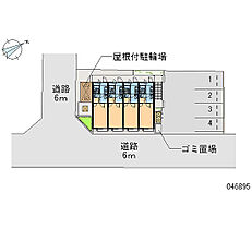 レオパレスパルティール北堀池  ｜ 滋賀県草津市野村6丁目（賃貸アパート1K・1階・19.87㎡） その5