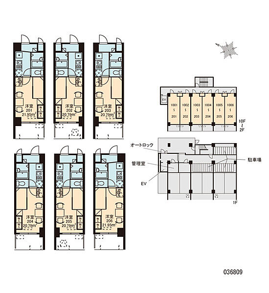 レオパレスＧｒｅｅｎ　Ｈｉｌｌ ｜大阪府大阪市西淀川区大和田1丁目(賃貸マンション1K・5階・20.79㎡)の写真 その3