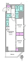 ワンルーフレジデンス上野御徒町  ｜ 東京都台東区東上野１丁目（賃貸マンション2LDK・4階・40.32㎡） その2