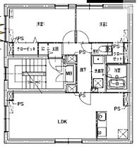 SUNBRIGHT ASAKUSA  ｜ 東京都台東区浅草６丁目（賃貸マンション2LDK・1階・64.71㎡） その2