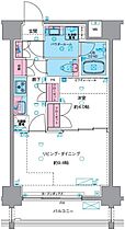 ジェノヴィア浅草VIスカイガーデン 804 ｜ 東京都台東区今戸２丁目9-7（賃貸マンション1LDK・8階・40.24㎡） その2