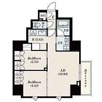 S-RESIDENCE日本橋馬喰町Aere 903 ｜ 東京都中央区日本橋馬喰町１丁目6-5（賃貸マンション1LDK・9階・49.92㎡） その2