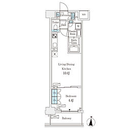 フロンティアレジデンス錦糸公園 4階/455