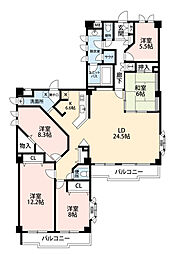 葉山グリーンプラザ 5LDKの間取図画像