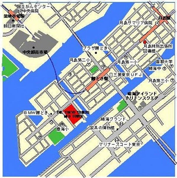 THE TOKYO TOWERS MIDTOWER（ザ・東京タワーズ ミッドタワー） ｜東京都中央区勝どき6丁目(賃貸マンション1DK・11階・47.57㎡)の写真 その25
