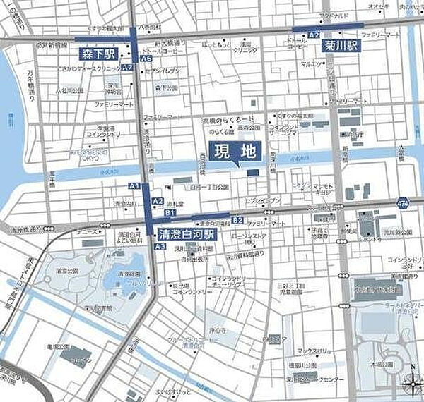 ルフォンプログレ清澄白河プレミア ｜東京都江東区白河2丁目(賃貸マンション1DK・7階・26.84㎡)の写真 その20