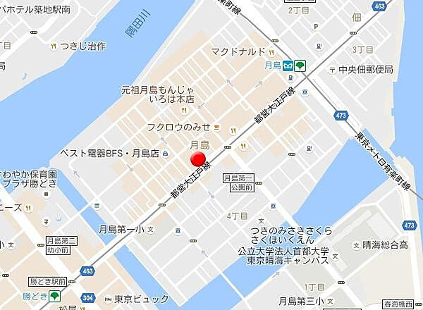 レジディア月島III ｜東京都中央区月島3丁目(賃貸マンション1LDK・6階・40.21㎡)の写真 その22