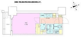 門前仲町レジデンス九番館  ｜ 東京都江東区永代2丁目13-4（賃貸マンション1K・6階・25.43㎡） その2