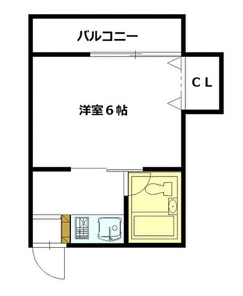 広島県広島市安佐南区長束西１丁目(賃貸マンション1K・2階・17.80㎡)の写真 その1