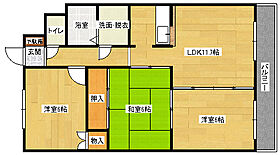 広島県広島市安佐南区川内６丁目（賃貸マンション3LDK・4階・65.97㎡） その2