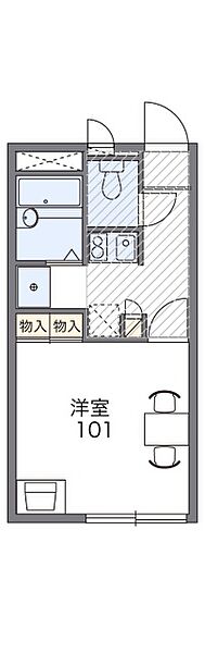 広島県広島市東区上温品１丁目(賃貸アパート1K・1階・20.28㎡)の写真 その2