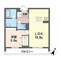 広島県広島市東区温品５丁目（賃貸マンション1LDK・2階・48.37㎡） その2