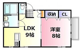 広島県広島市安佐南区山本３丁目（賃貸アパート1LDK・2階・39.60㎡） その2