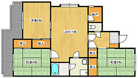 広島県広島市西区井口台２丁目（賃貸マンション3LDK・2階・68.39㎡） その2