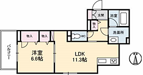 広島県広島市南区宇品東１丁目（賃貸マンション1LDK・2階・46.77㎡） その2