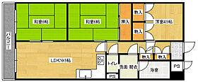 広島県広島市南区西霞町（賃貸マンション3LDK・6階・64.41㎡） その2