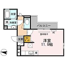 広島県安芸郡府中町宮の町１丁目（賃貸アパート1R・1階・31.75㎡） その2