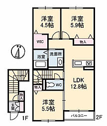 中野東駅 7.5万円