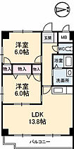 広島県広島市安佐南区東野１丁目（賃貸マンション2LDK・3階・58.50㎡） その2