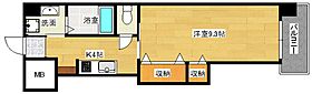 広島県広島市中区上幟町（賃貸マンション1K・12階・28.82㎡） その2