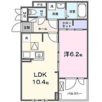 広島県広島市西区小河内町１丁目（賃貸アパート1LDK・1階・40.14㎡） その2