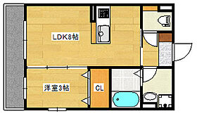 広島県広島市西区庚午北２丁目（賃貸マンション1LDK・2階・28.50㎡） その2