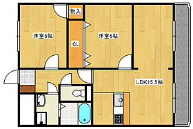 広島県広島市西区庚午南１丁目（賃貸マンション2LDK・2階・59.16㎡） その2