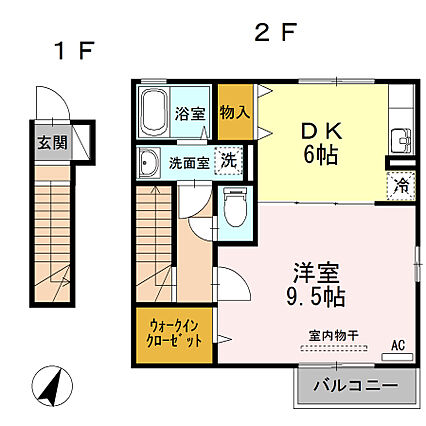 ローズコート堀越_間取り_0