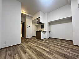 広島電鉄5系統 比治山下駅 徒歩3分の賃貸マンション 6階ワンルームのリビング/ダイニング