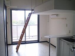 広島電鉄2系統 小網町駅 徒歩3分の賃貸マンション 4階ワンルームのリビング/ダイニング