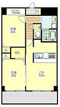 アプローズ今里 603 ｜ 大阪府大阪市東成区大今里1丁目36-11（賃貸マンション2LDK・6階・59.22㎡） その2